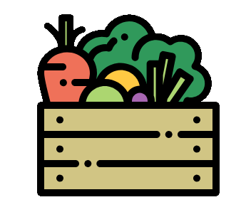 légumes, jardin, permaculture