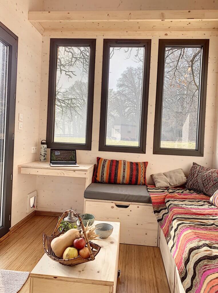 Quel est le prix et les caractéristiques d’une tiny house ? 10 1 salon