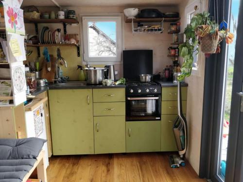 Cuisine fort bien aménagée